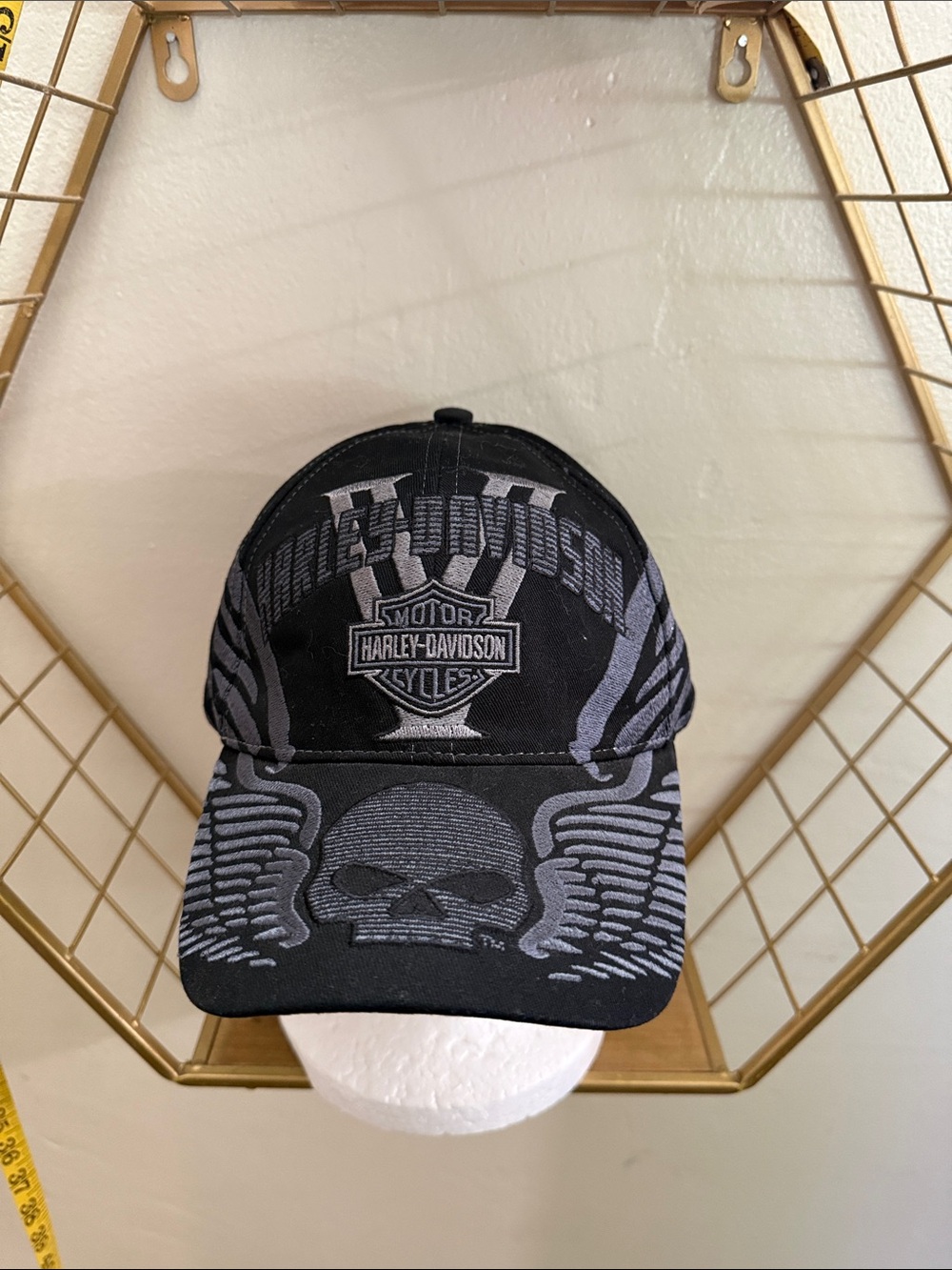 Vintage Harley Davidson cap - adjustable strap
